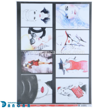 خرید کاغذ دکوپاژ ، خرید وسایل دکوپاژ در ایران کادنس