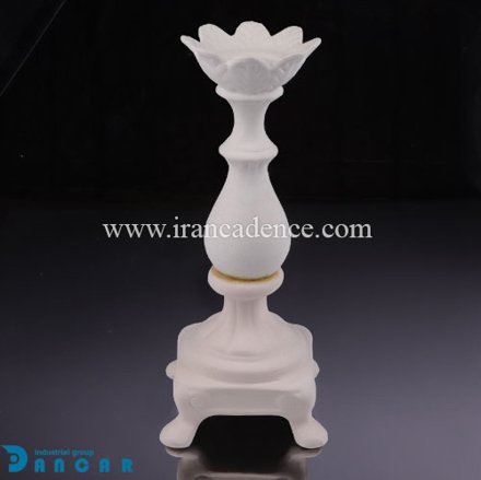 خرید محصولات سرامیکی خام، خرید ظروف سفالی خام، شمعدان سفالی، ایران کادنس