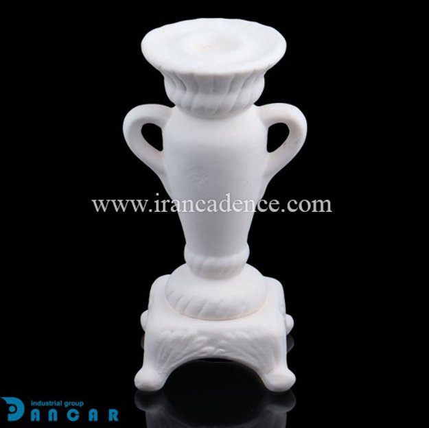 خرید محصولات سرامیکی خام، خرید ظروف سفالی خام، شمعدان سفالی، ایران کادنس