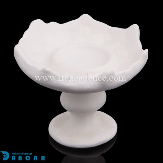 خرید محصولات سرامیکی خام، خرید ظروف سفالی خام، شمعدان سفالی، ایران کادنس