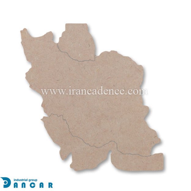 خرید ظروف چوبی یا بیس چوبی خام، خرید صفحه نقشه ایران، بیس چوبی نقشه ایران، ایران کادنس